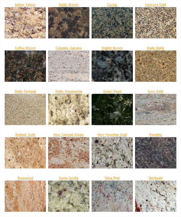 The Five Most Popular Granite Countertop Colors Granite Makeover